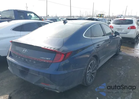 2020 Hyundai Sonata Limited from USA, damaged, VIN 5NPEH4J25LH012903